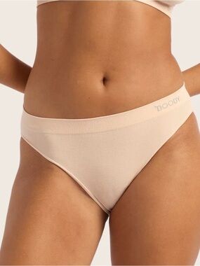 Boody Classic Bikini Panty 2 Pair Beige XL NWT IN PACKAGE